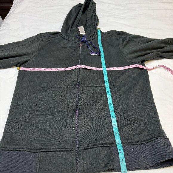 Patagonia Men’s Upslope Full-Zip Hoody Black Small Good Condition - Picture 6 of 8